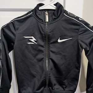 Nike Black and White Athletic Jacket